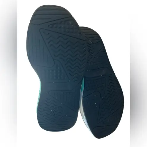 Puma  RS-X³ Puzzle Sneakers White Teal Coral 6.5 (373108-17) Chunky Retro Shoes