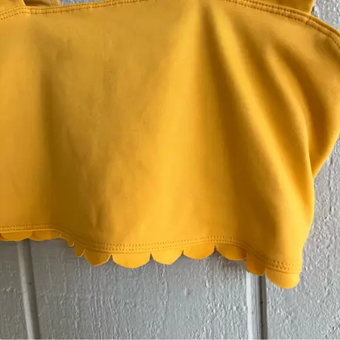 Free People Movement Suns Out Cami Crop Top Sports Bra in Mango Yellow Size S