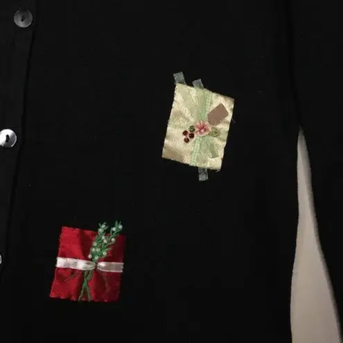 Cambridge VTG Dry Goods Handmade Christmas Presents Button up Cardigan Women's S