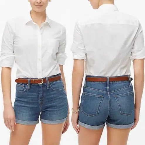 J.Crew Factory Classic Denim Dark Pacific Shorts Blue Size 29