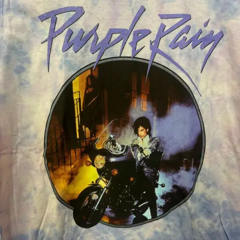 Prince and the Revolution Purple Rain Soul Rock Tie Dye M