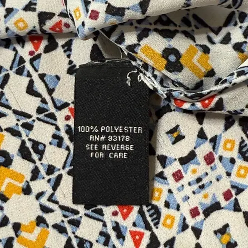 Premise Studio Blue Sleeveless V Neck Blouse 2X Plus Size