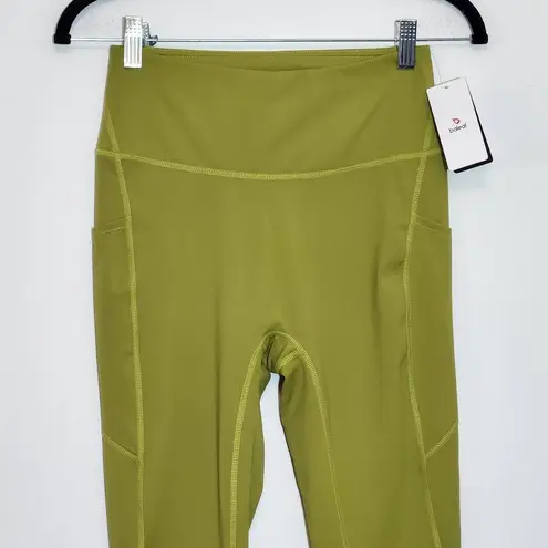 Baleaf  Chartreuse Green Cropped Leggings NWT Size Small Green Leggings