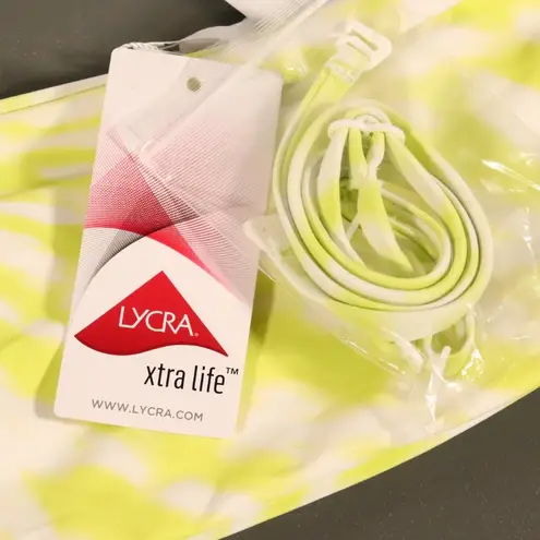 Seafolly NWT X Revolve Beach Break Tube Top in Limemade