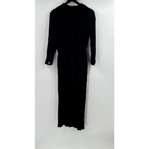 Soft Surroundings Black Cannes Jumpsuit Size Extra Small