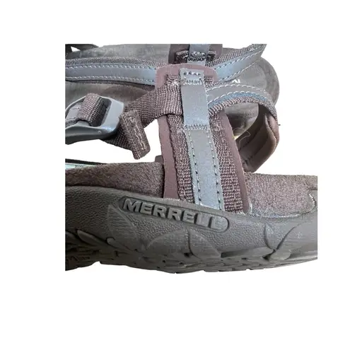 Merrell  Trail Bracken Brown Leather Sandals. Size 8.