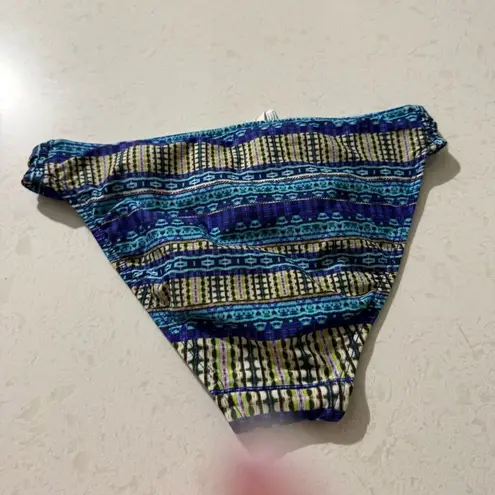 La Blanca Women’s 8 Blue Patterned Swim Bottom