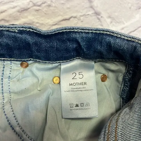 Mother The Insider Ankle Fray beyond the sky jean Size 25