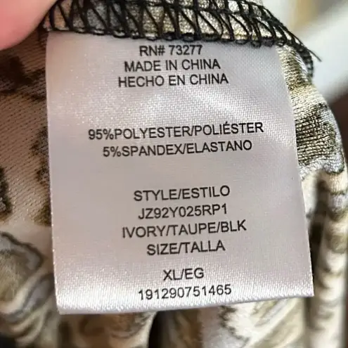 Candie's  Cheetah Print Spaghetti Strap Jumper‎ size XL