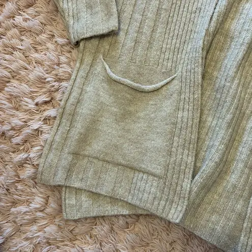 Topshop Beige Knit Cardigan