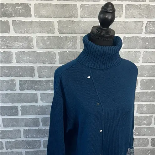 Habitat Fall/Winter 2023 Turtleneck Baltic Sweater with Pocket Women’s size Med