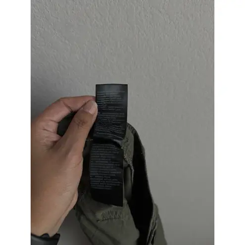 Ulla Popken Damen Crop Pants Women's 20 Olive High Rise Stretch Casual Outdoors Green Size undefined