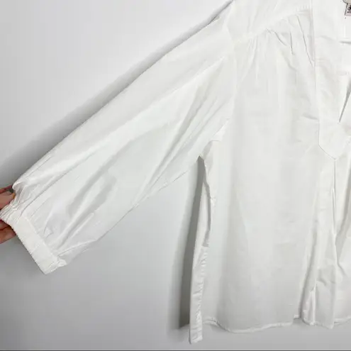 French Connection NWT  white popover top oversized 
Size XS
New with tags