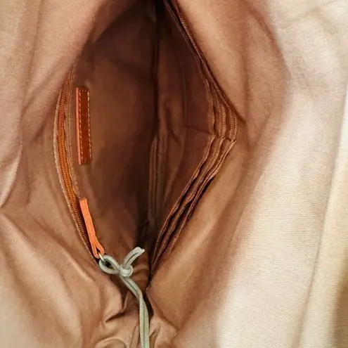 HOBO LAUREN CLUTCH LEATHER WRISTLET WALLET Sage Henna Luxury Leather, NWT Green