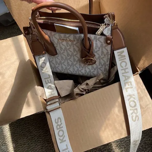 Michael Kors  Logo Tote Satchel Bag