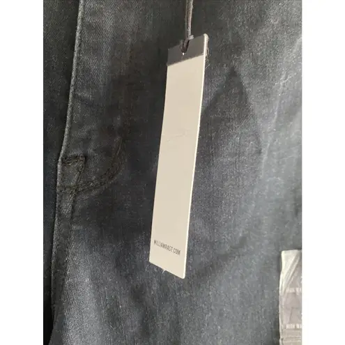 William Rast Women's 29 Black Sculpted High Rise High Waist Skinny NEW