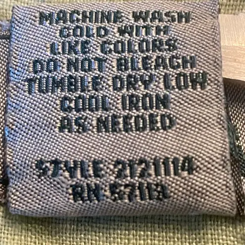 Eastern Mountain Sports Women's Sleeveless Top in Light Green 100% linen large