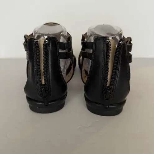 Easy Spirit Sandal Women 8 W Black Karelly Strappy Casual Neutral Minimalist