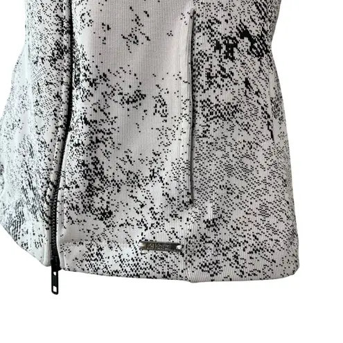 Koral Icebreaker Vest Black White Snake Print Athleisure Athletic Size Medium