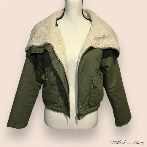 Unif  x UO Sherpa coat - Image 1