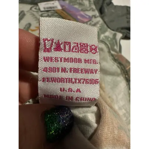 Panhandle NWT Top Women Small Horse Cactus Native Frontier Rodeo Western #E7-1