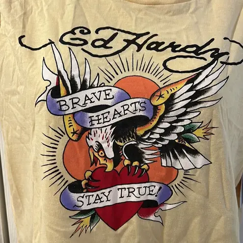 Ed Hardy NWT  Crop top size XL