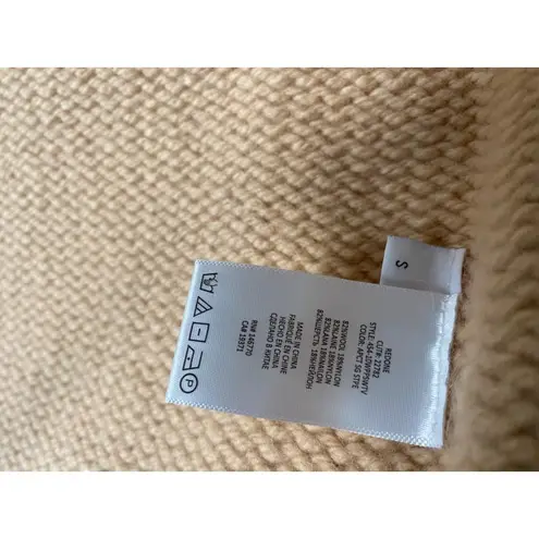 RE/DONE $375 NWT APRICOT SAGE STRIPE PATCH POCKET SWEATER VEST S