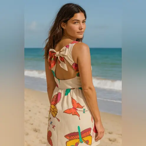 Judith March Butterfly Kite Sun Dress Size Small