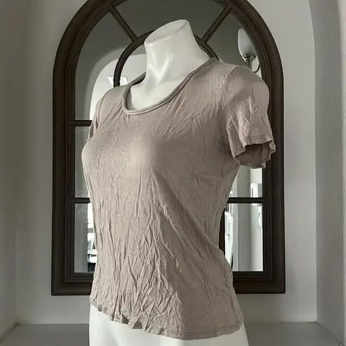 Giorgio Armani Stretch Jersey Short Sleeve Tee Made in Italy Size 48 Retail $354