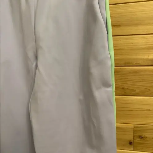 Marie Saint Pierre Sz 4/Large Relaxed Boyfriend Fit Yaris Scuba Pants Purple