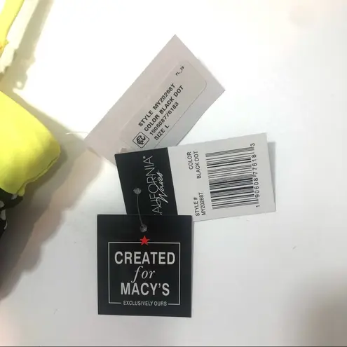 California Waves reversible bandeau swim top Lg