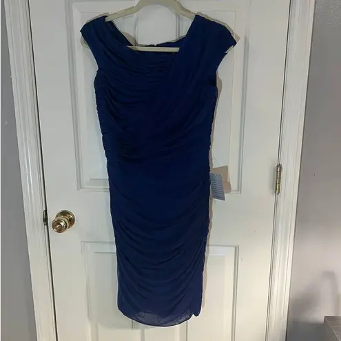 Tadashi Shoji Fern Style Royal Dress NWT Sz. M