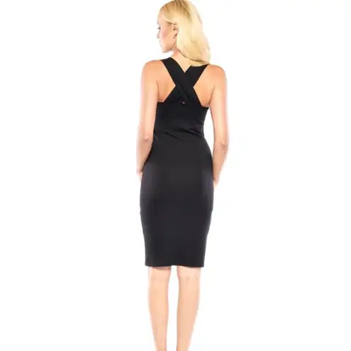 Bisou Bisou NEW  Bodycon Cindy Ruched Dress Size S