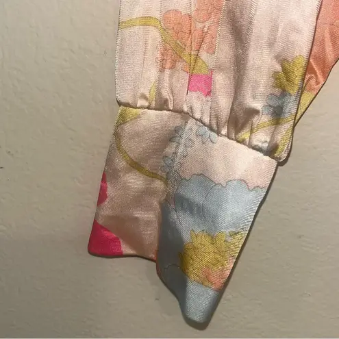 Vanity Fair Rare 1960s-70s Dressing Gown Button Dress Robe Sz 14