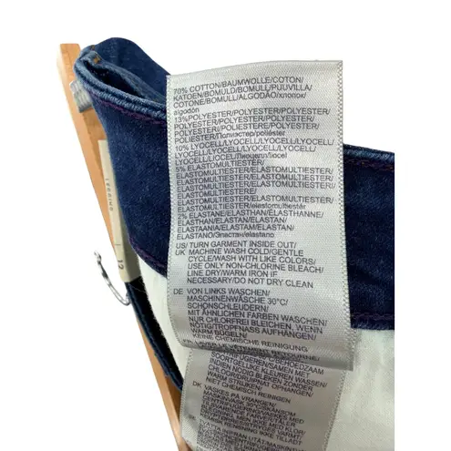 NYDJ Alina Legging Jeans Women's Size 12 Cooper Dark Wash Stretch Denim NWT