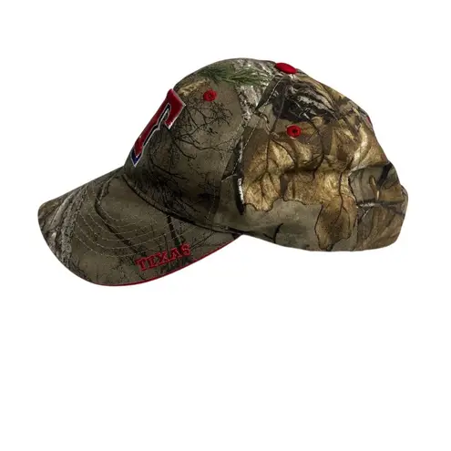 Texas Rangers '47 Brand Adjustable Camo Hat Unisex Embroidered Logo Tan