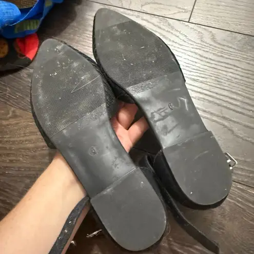 Seychelles Women’s 6 Black Pointed Toe Sandals