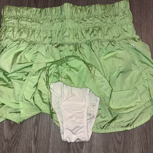Free People Movement Key Lime Green “The Way Home” Shorts