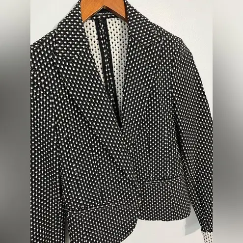 Amanda & Chelsea Diamond Print Blazer