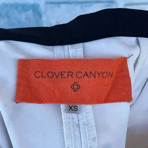 Clover Canyon roses print dress pants xs