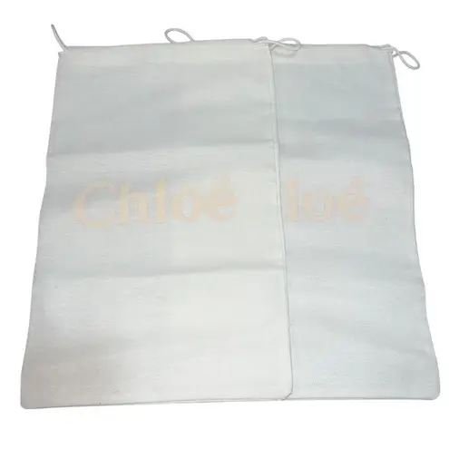 Chloé NEW NIB Chloe C Lasered Woven Leather Loafers In White