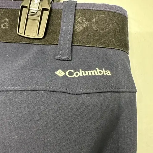 Columbia  Mt Boulder Pants Women’s Size 12 Hiking Warm Navy Heavy Duty