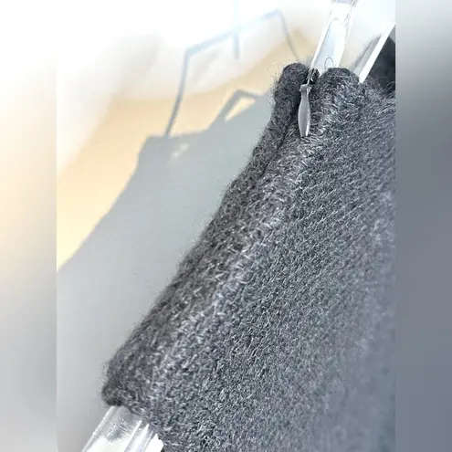 La Perla Black Maxi Mohair Wool Blend Sleeveless Sheath Dress Size 42