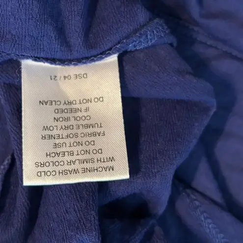 IBKUL Size L Pull On Skirt Skort Pockets Athletic Pickleball Golf Tennis FLAWS Blue Size L