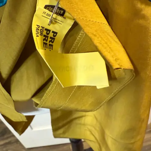 Levante Collection Women’s Vintage Silk Blouse Size M Gold Size M