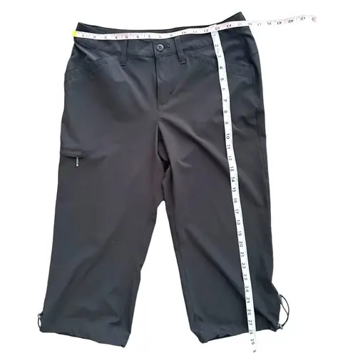 Eddie Bauer  Travex Pants Womens Size 6 Capri Nylon Black Hiking Outdoors - Image 4