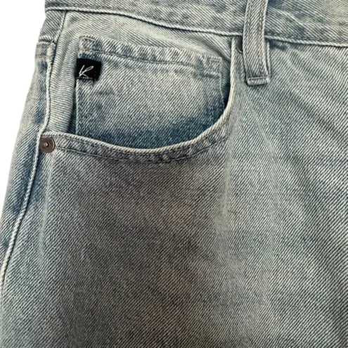 Kancan Kyla Ultra High Rise 90's distressed Baggy jeans size 13/30 Blue