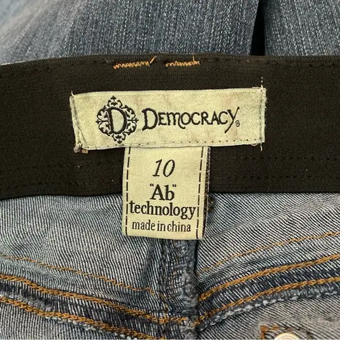 Democracy "Ab"technology Skimmer Skinny Jeans Size 10 Dark Wash Stretch