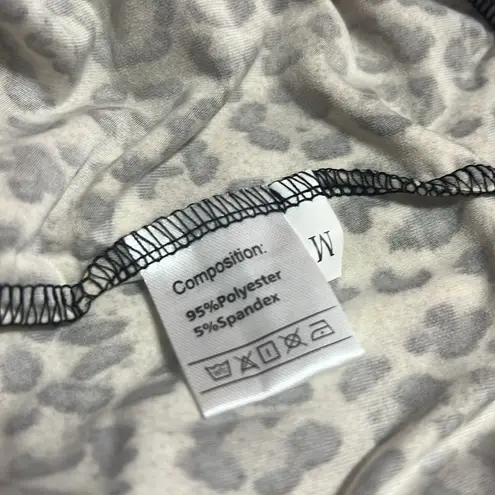 Women’s Leopard Cheetah Mini Bodycon Skort. Size M Brown Size M