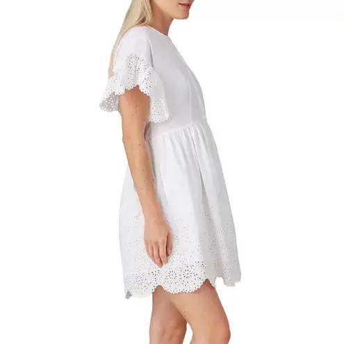 Rebecca Taylor La Vie Short Sleeve Eyelet Dress -